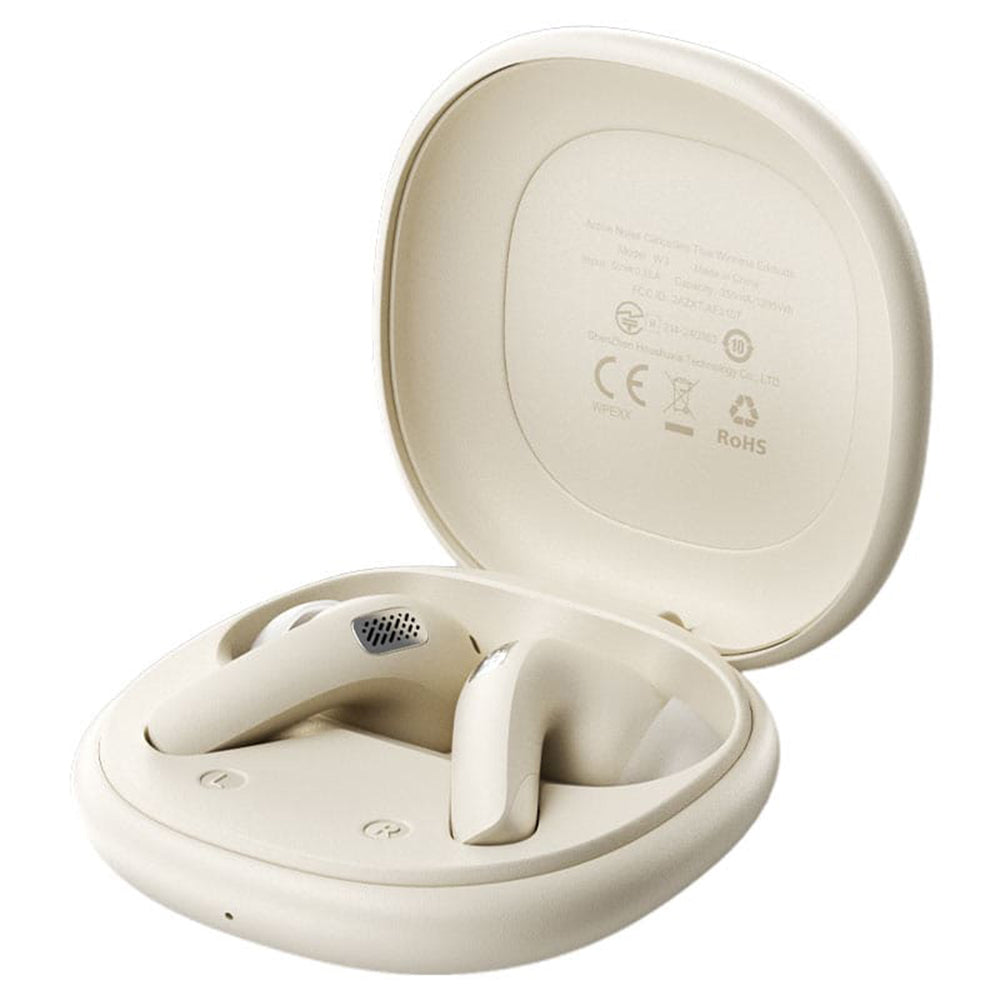Manos libres Bluetooth Acefast W3, TWS, ANC, Kaki