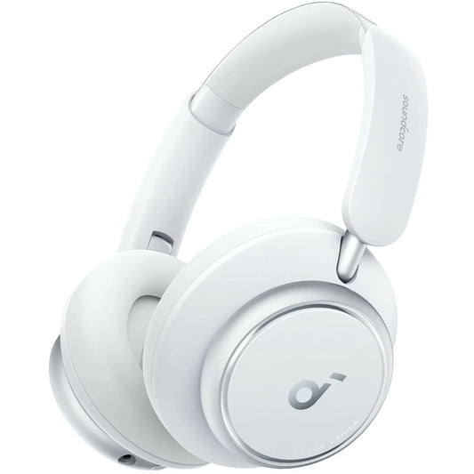 Manos libres Bluetooth Anker SoundCore Space Q45, Multipunto, A2DP, ANC, Blanco A3040G21