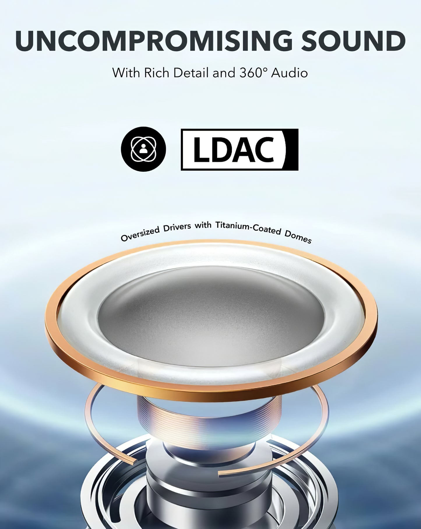 Manos libres Bluetooth Anker Soundcore AeroFit Pro, TWS, Negro A3871G11