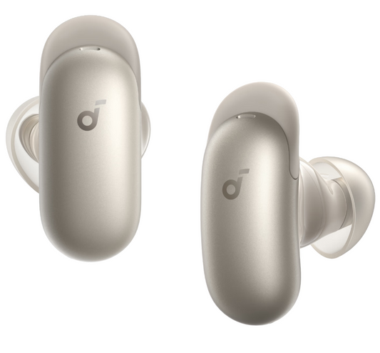 Manos libres Bluetooth Anker SoundCore Liberty 5 Pro Max, TWS, ANC, MultiPoint, Dorado D1204GB1