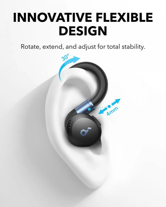Auriculares Bluetooth Anker Soundcore Sport X20, TWS, ANC, Negro A3968G11