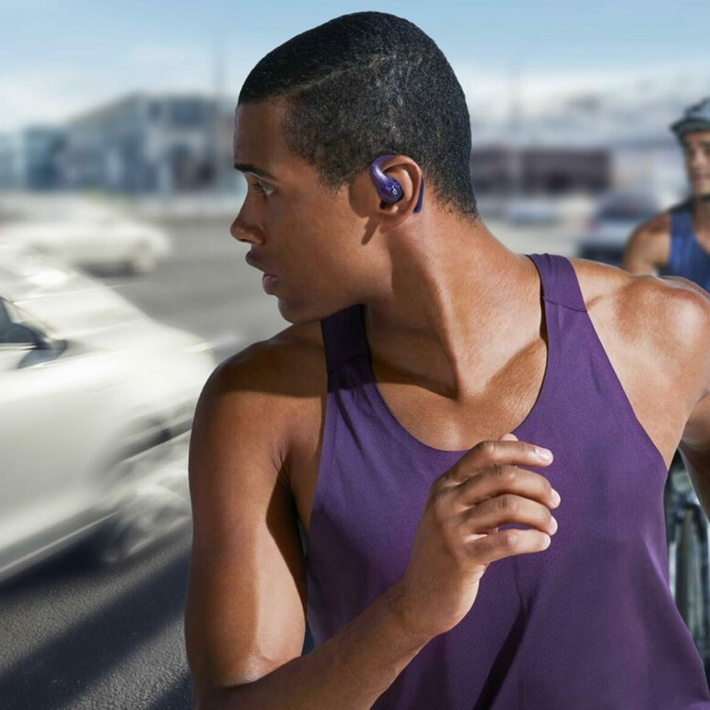 Handsfree Bluetooth Anker SoundCore AeroFit Pro, TWS, Morado A3871GQ1