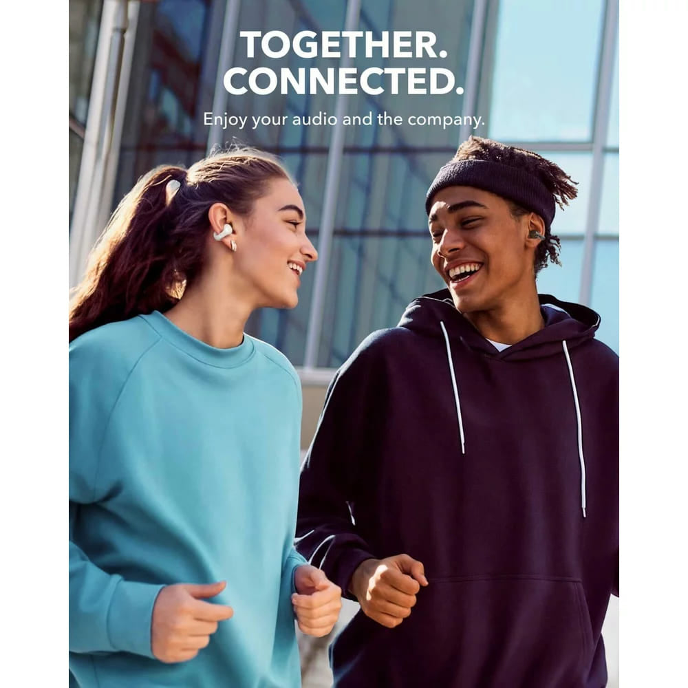 Manos libres Bluetooth Anker SoundCore C30i, TWS, Blanco A3330G21