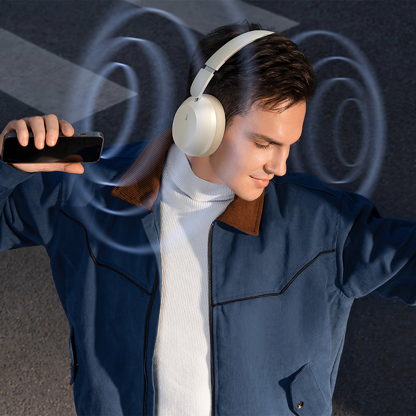 Handsfree Bluetooth Baseus Bass 35 Max, A2DP, Blanco A00070800221-00