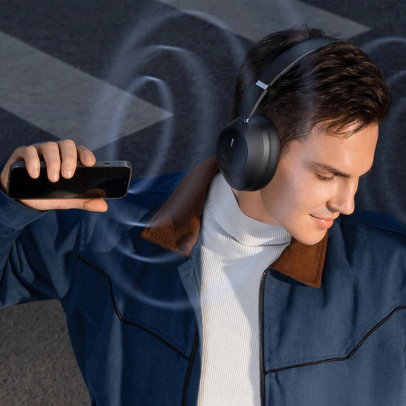 Manos libres Bluetooth Baseus Bass 30 Max, A2DP, Negro A00070700121-00