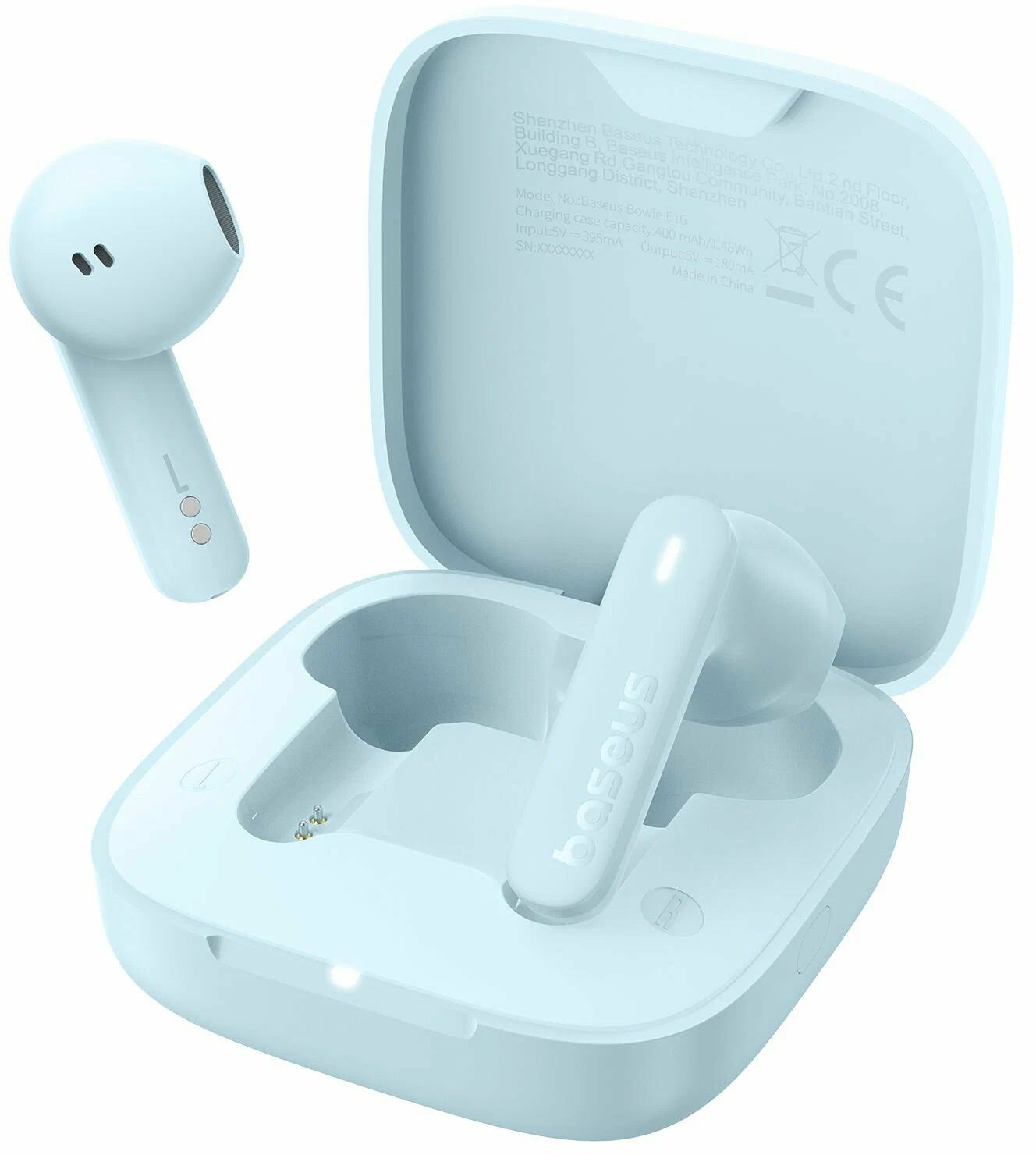 Handsfree Bluetooth Baseus Bowie E16, TWS, Azul A00061900313-01