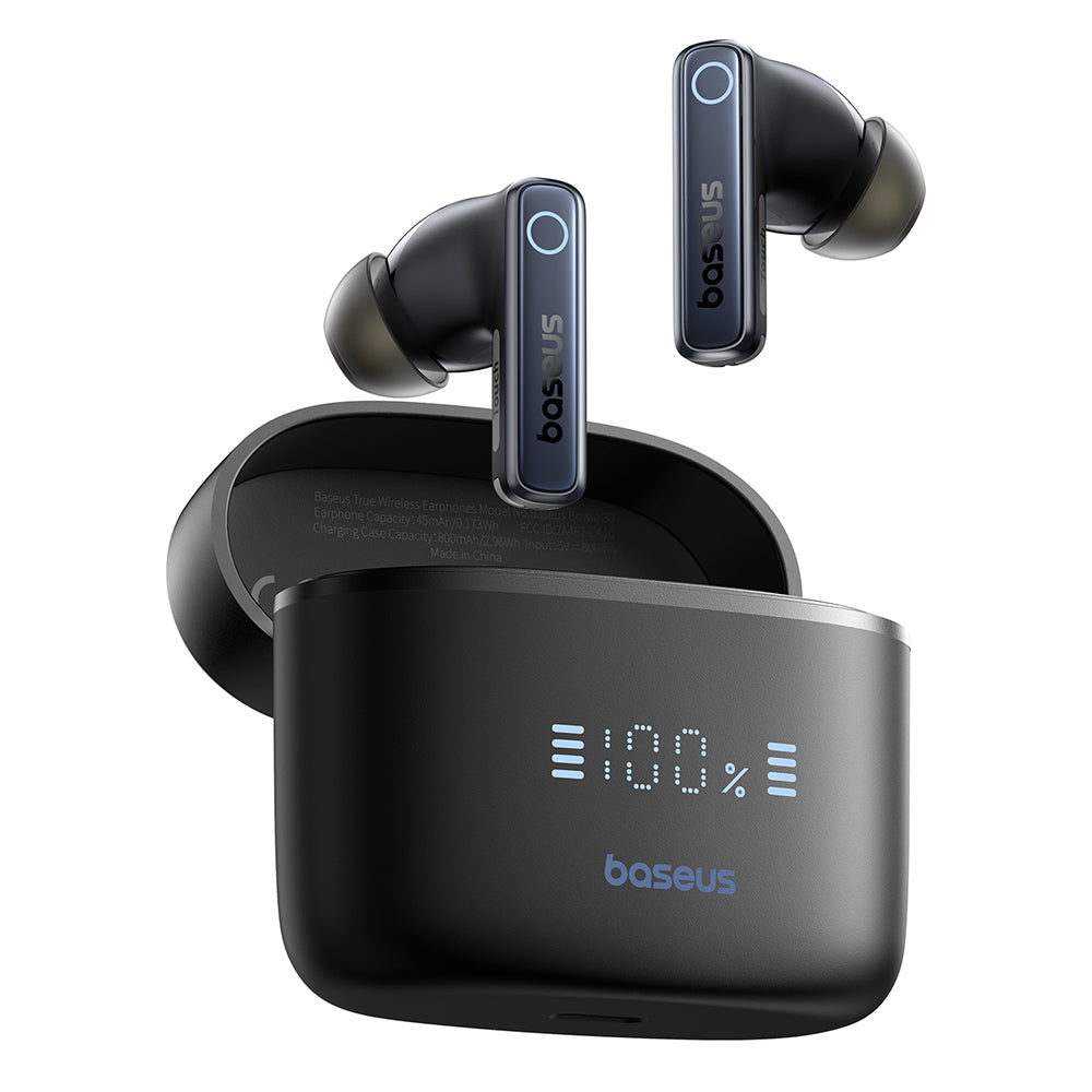 Handsfree Bluetooth Baseus Bowie 30, TWS, Negro A00073100126-00
