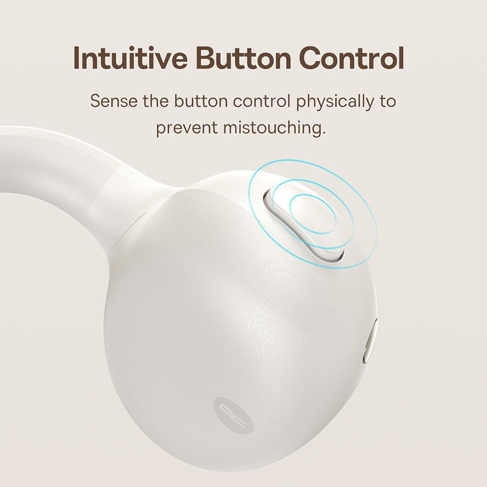 Handsfree Bluetooth Baseus Bowie MC1, TWS, Blanco A00083501226-00