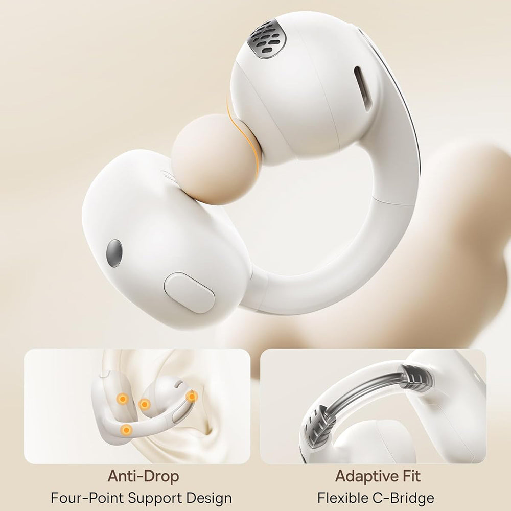 Handsfree Bluetooth Baseus Bowie MC1, TWS, Blanco A00083501226-00