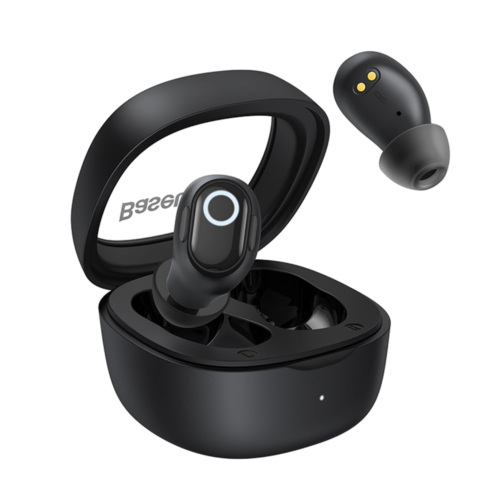 Handsfree Bluetooth Baseus Bowie WM02, TWS, Negro NGTW370201