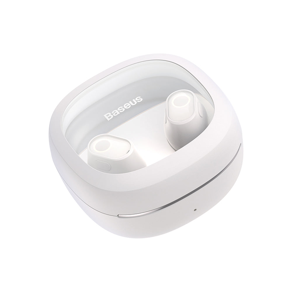 Handsfree Bluetooth Baseus WM02+, TWS, Blanco NGTW370302
