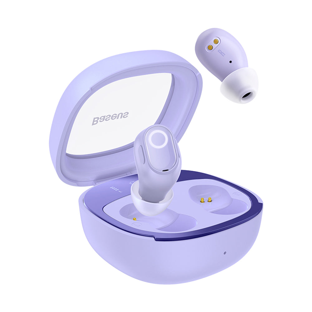 Handsfree Bluetooth Baseus WM02+, TWS, Morado NGTW370305