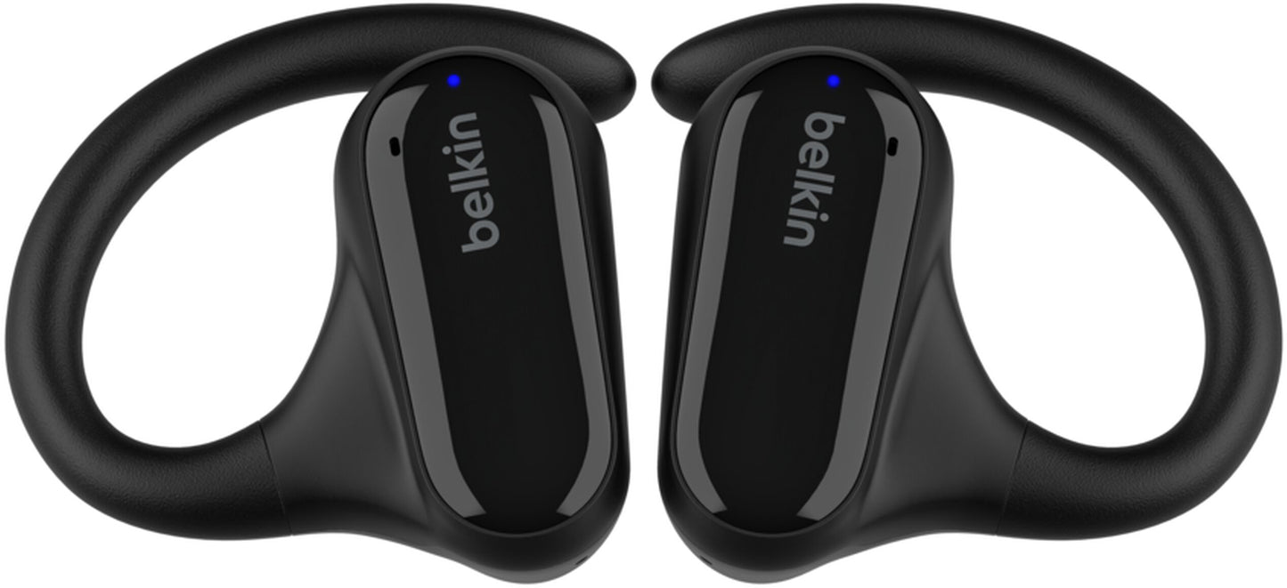 Manos libres Bluetooth Belkin SoundForm ClearFit, TWS, Multipunto, Negro AUC013ctBK