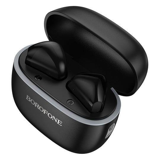Manos libres Bluetooth Borofone FQ11 Sound, TWS, Negro