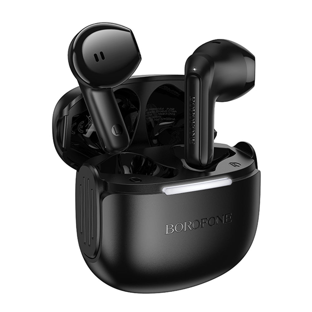 Manos libres Bluetooth Borofone FQ8 High, TWS, Negro