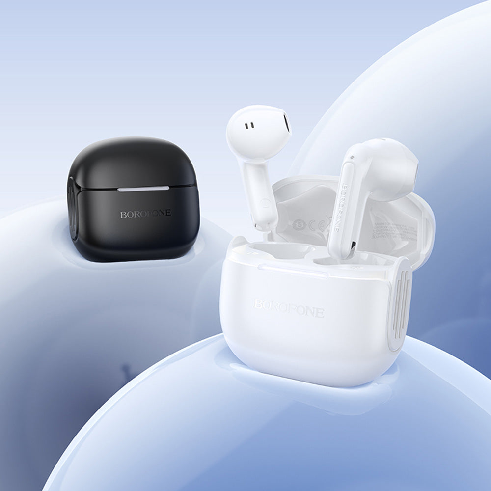 Manos libres Bluetooth Borofone FQ8 High, TWS, Negro