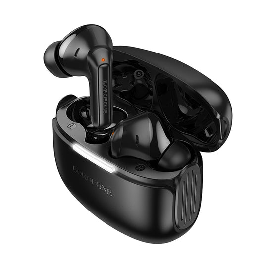 Manos libres Bluetooth Borofone FQ9 Peaceful, TWS, Negro