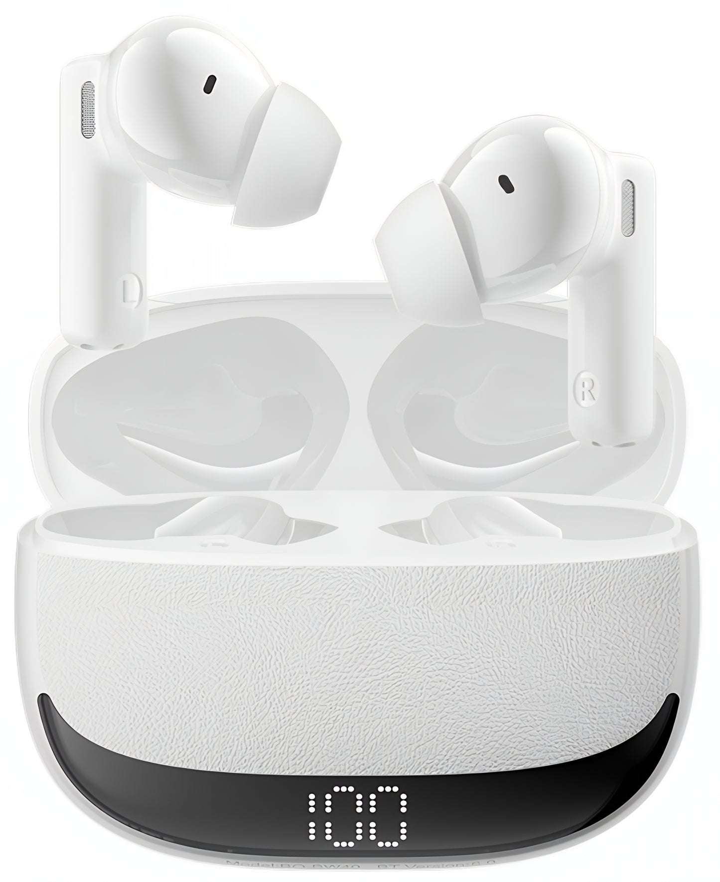 Manos libres Bluetooth BWOO BW40, TWS, ANC, Blanco