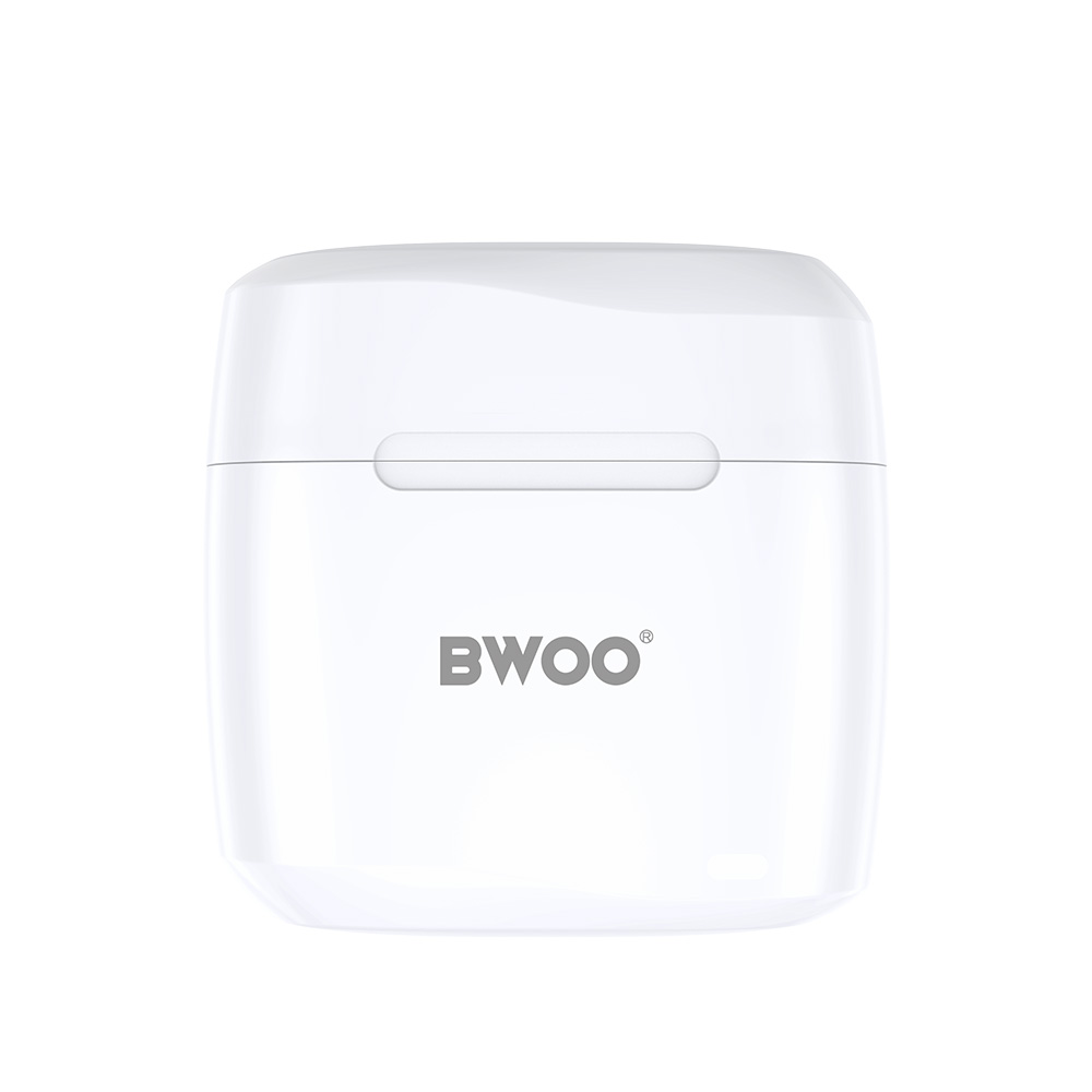 Manos libres Bluetooth BWOO BW94, TWS, Blanco