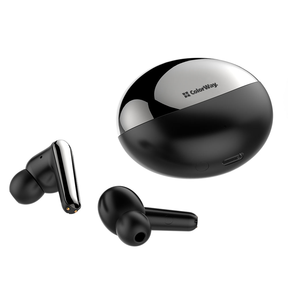 Auriculares Bluetooth ColorWay TWS3, TWS, Negro