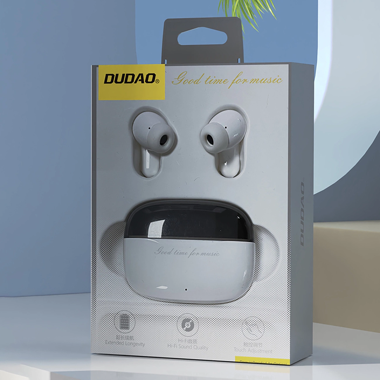 Handsfree Bluetooth Dudao U8 Pro, TWS, Blanco