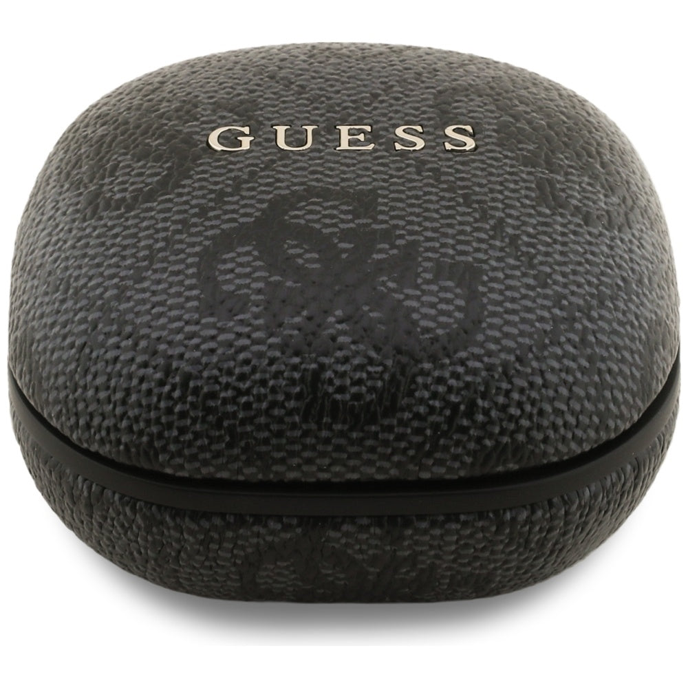 Manos libres Bluetooth Guess 4G Classic Metal Logo, TWS, Negro