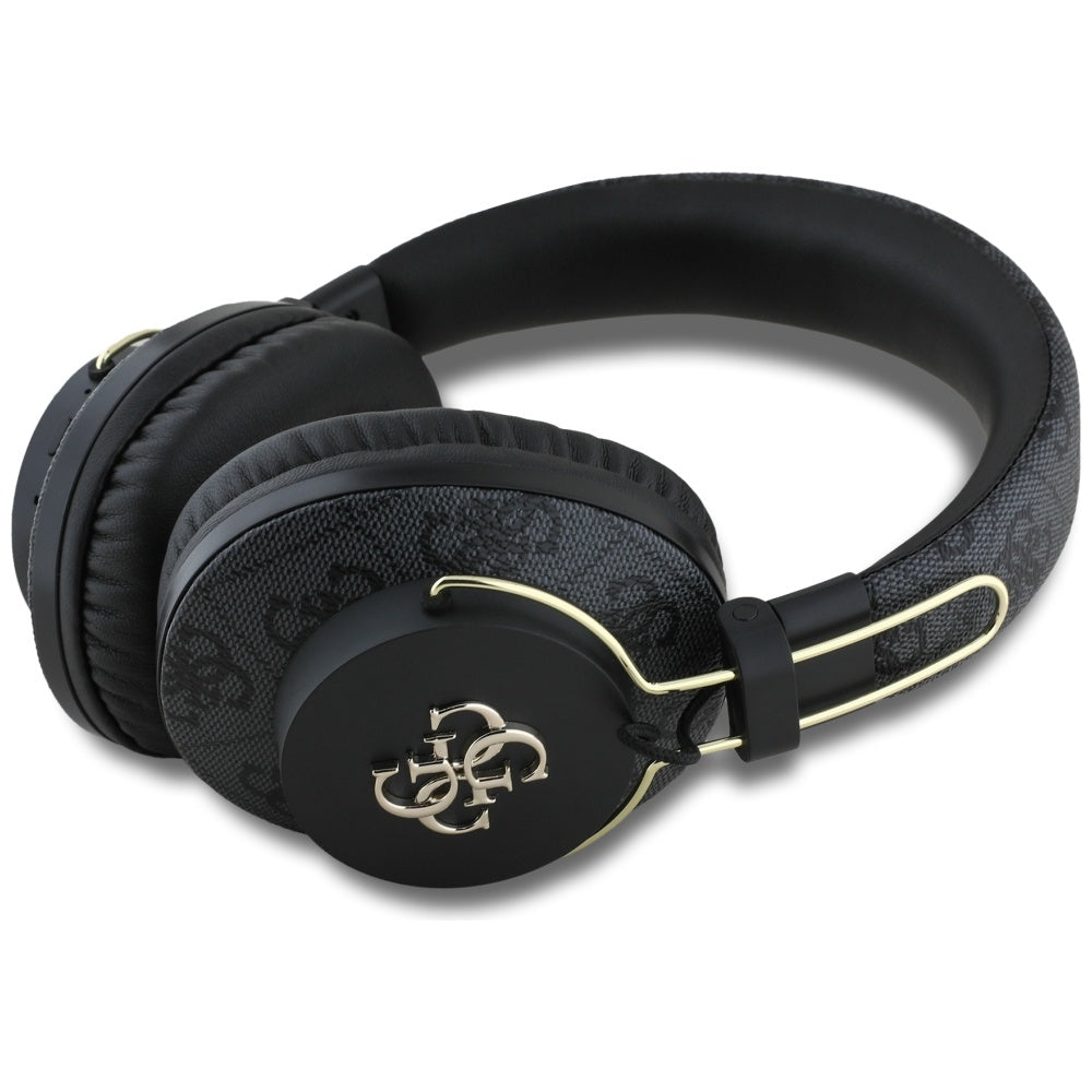 Handsfree Bluetooth Guess 4G Metal Logo, A2DP, Negro