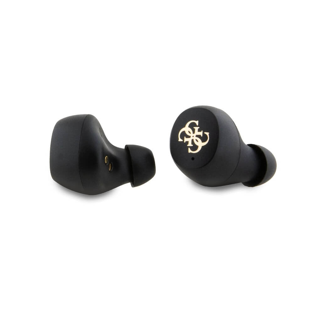 Manos libres Bluetooth Guess 4G Metal, TWS, Negro