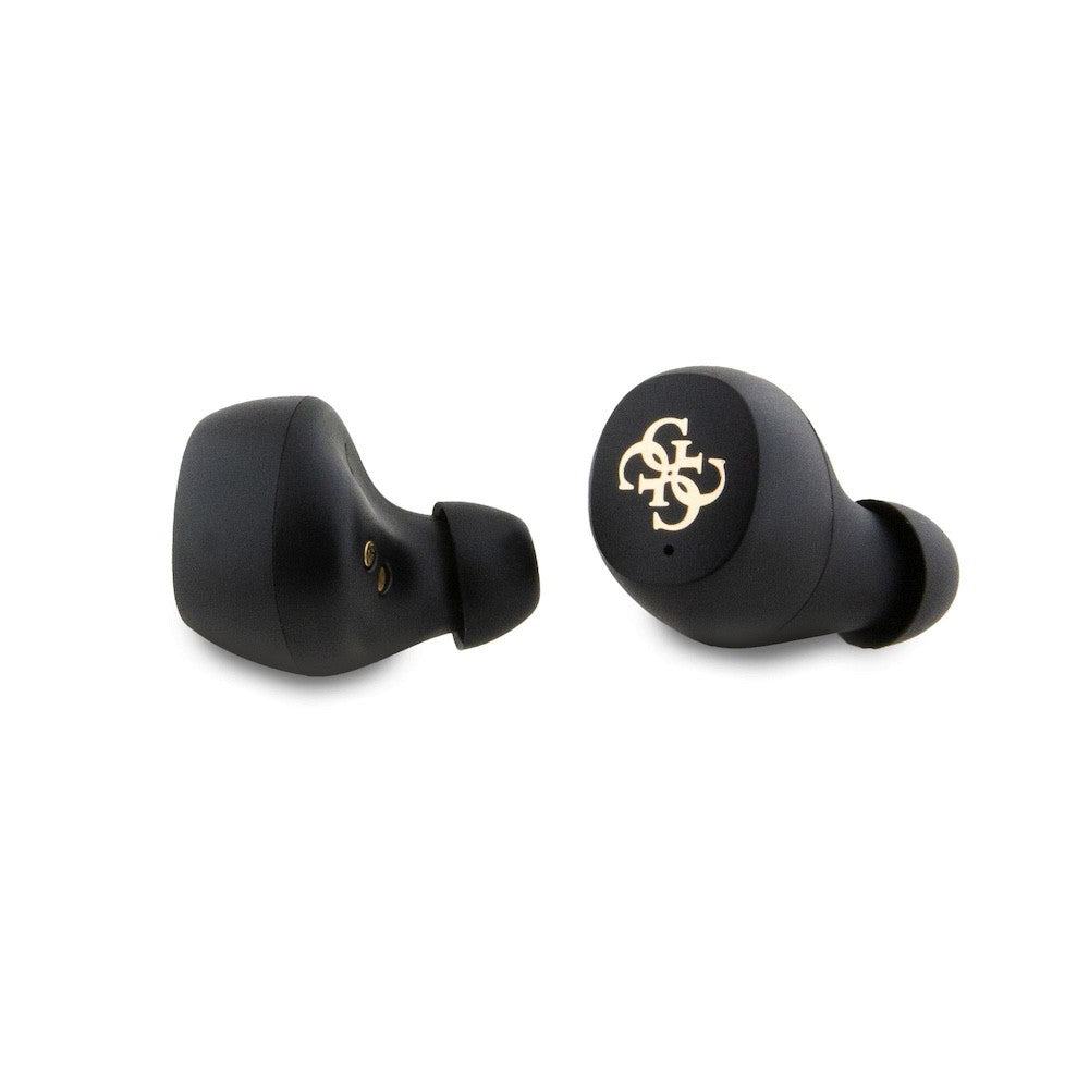 Manos libres Bluetooth Guess 4G Metal, TWS, Rosa