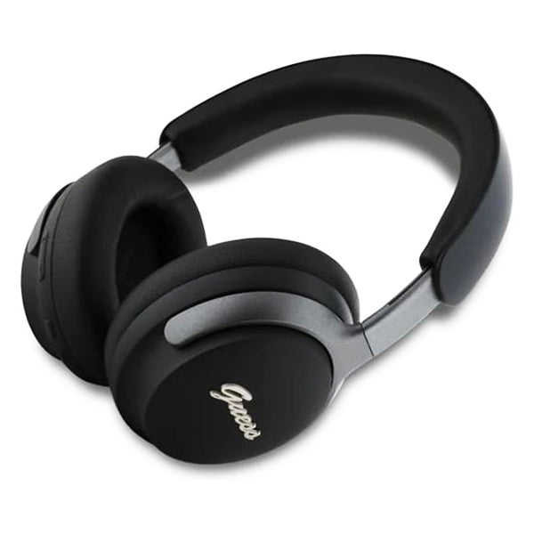 Manos libres Bluetooth Guess Metal Script Logo, A2DP, ANC, Negro