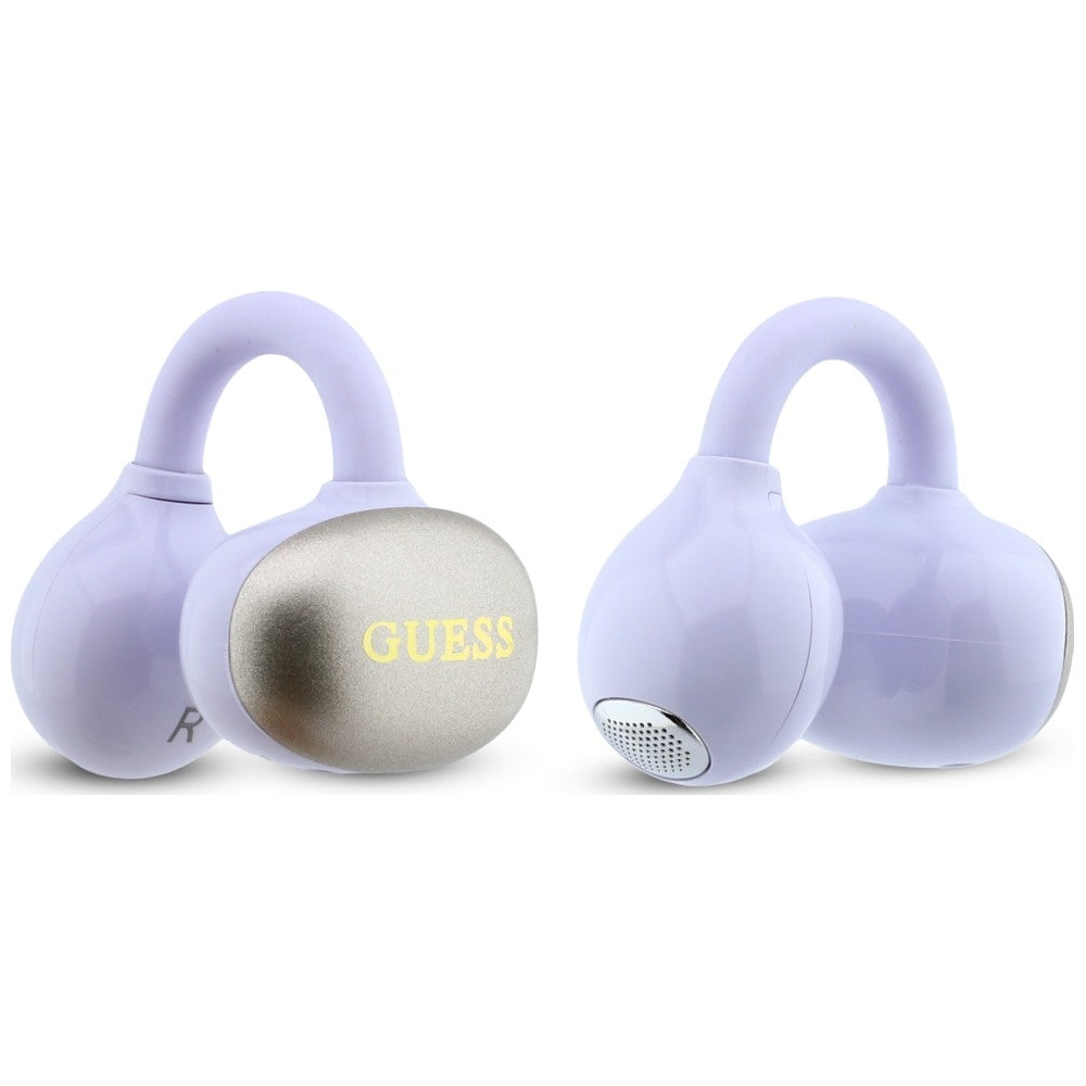 Manos libres Bluetooth Guess Acabado Metálico Partes Electropulidas Clásico, TWS, Morado