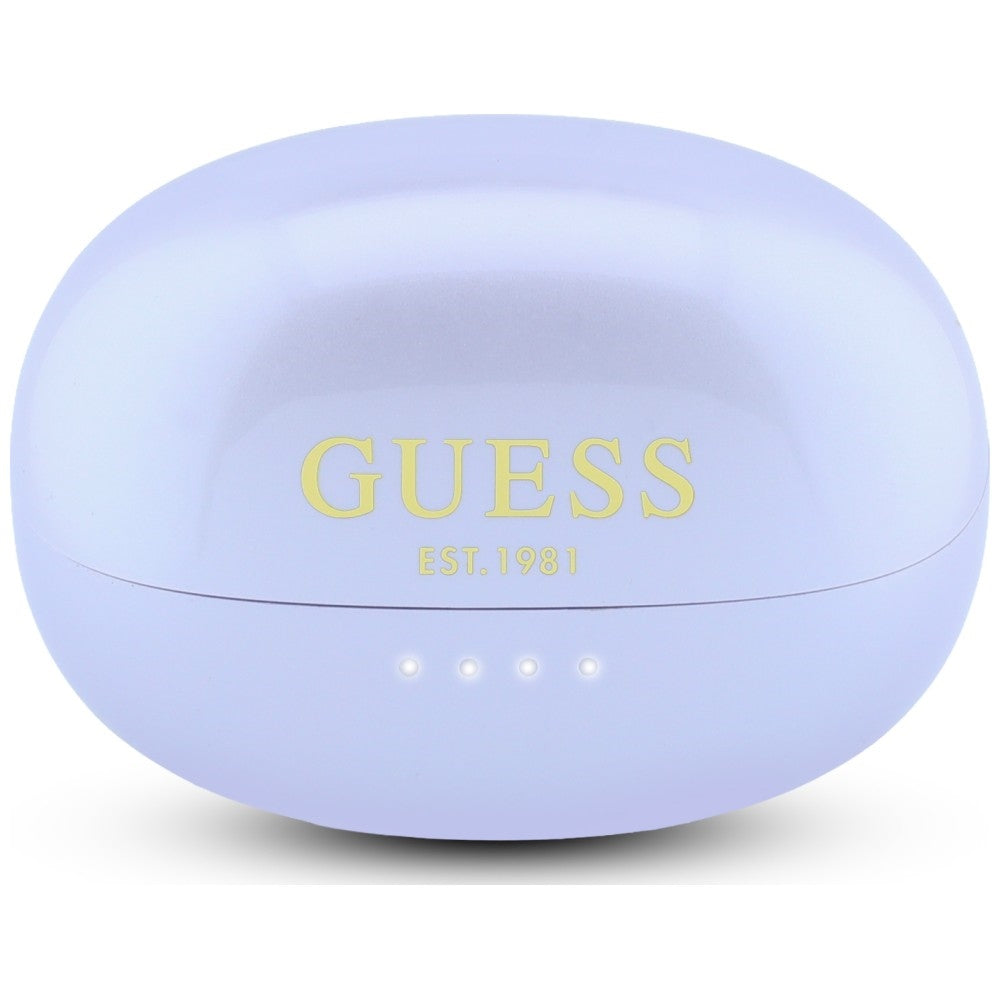 Manos libres Bluetooth Guess Acabado Metálico Partes Electropulidas Clásico, TWS, Morado