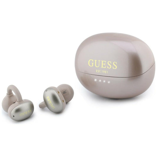 Manos libres Bluetooth Guess Acabado Metálico Partes Electropulidas Clásico, TWS, Rosa