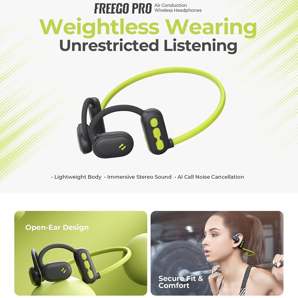 Manos libres Bluetooth HAVIT E553BT Freego Pro, A2DP, Verde