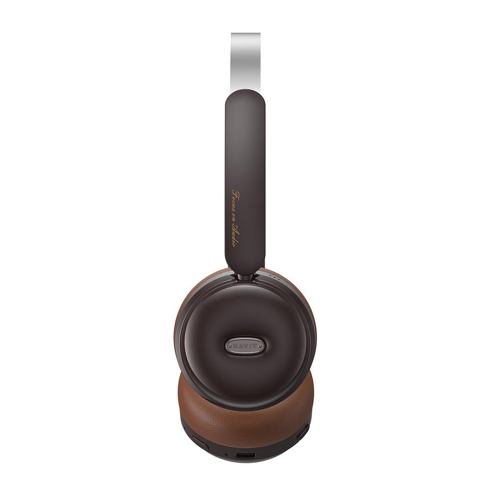 Manos libres Bluetooth HAVIT H616BT, A2DP, Marrón