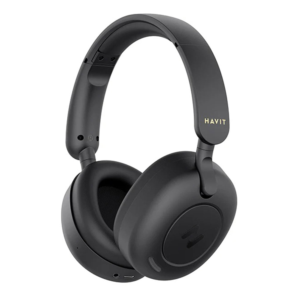 Manos libres Bluetooth HAVIT H655BT, A2DP, ANC, Negro