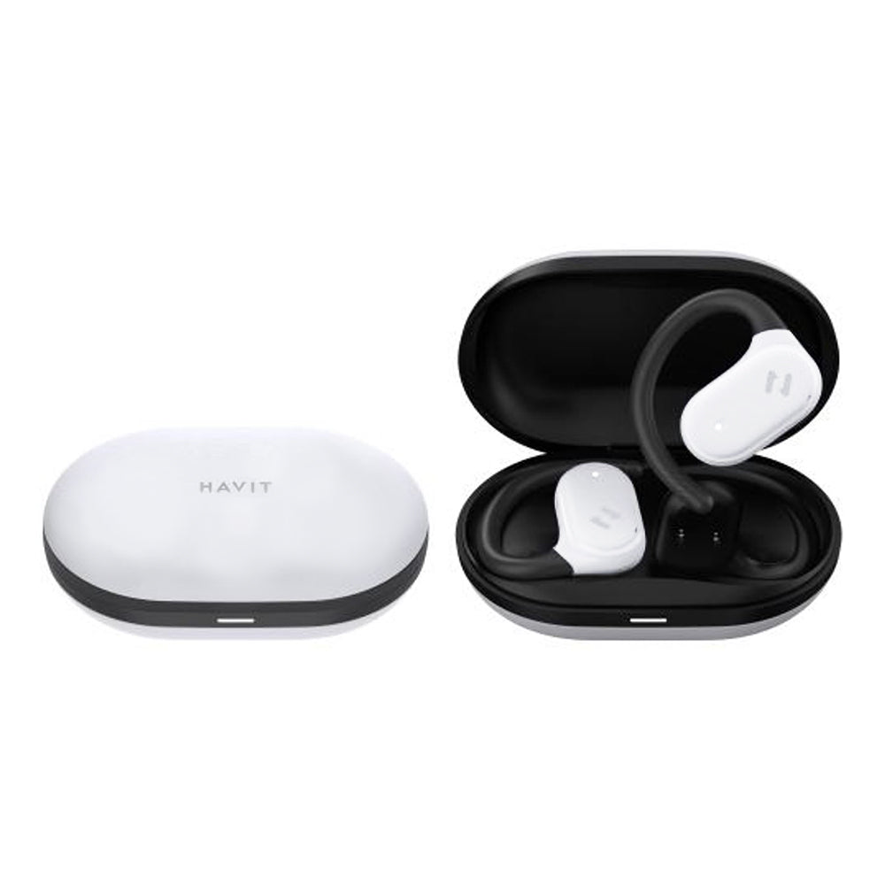 Manos libres Bluetooth HAVIT OWS915, TWS, Gris