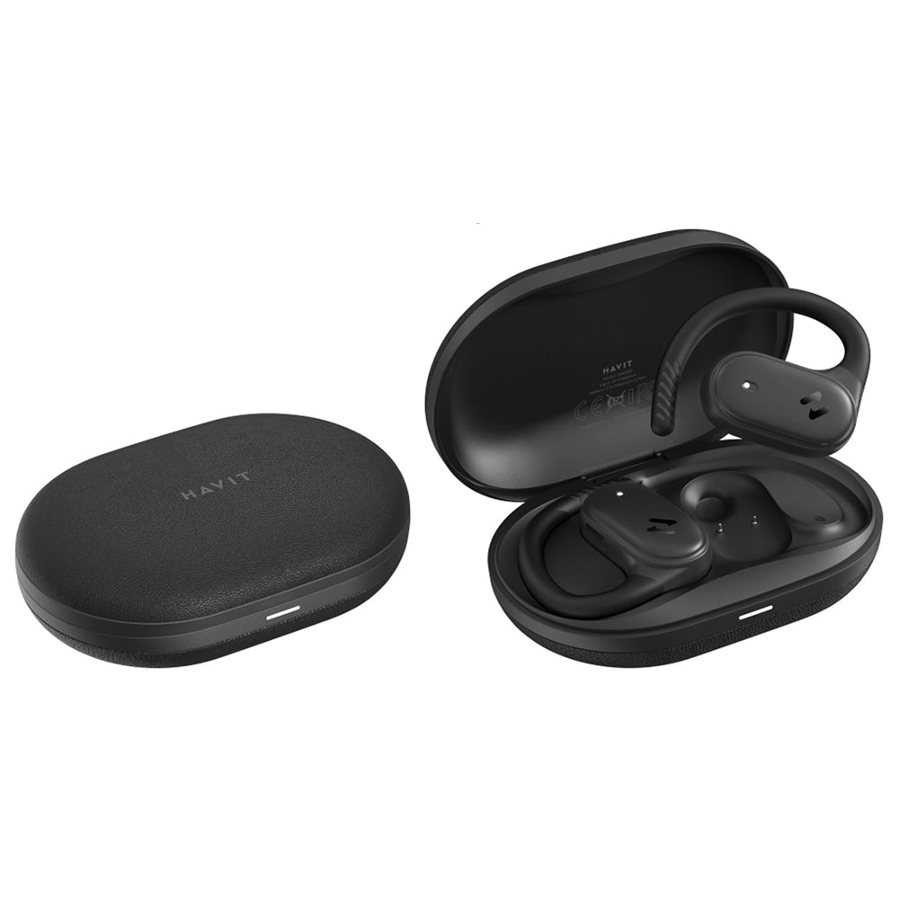Manos libres Bluetooth HAVIT OWS915, TWS, Negro