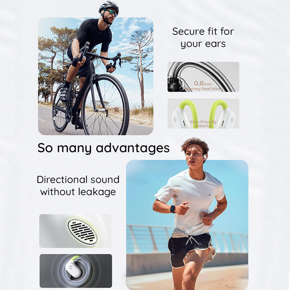 Manos libres Bluetooth HAVIT OWS915, TWS, Negro