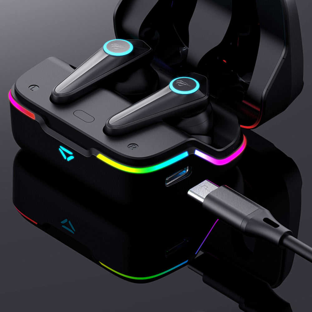 Handsfree Bluetooth HAVIT TW952 PRO RGB, TWS, Negro