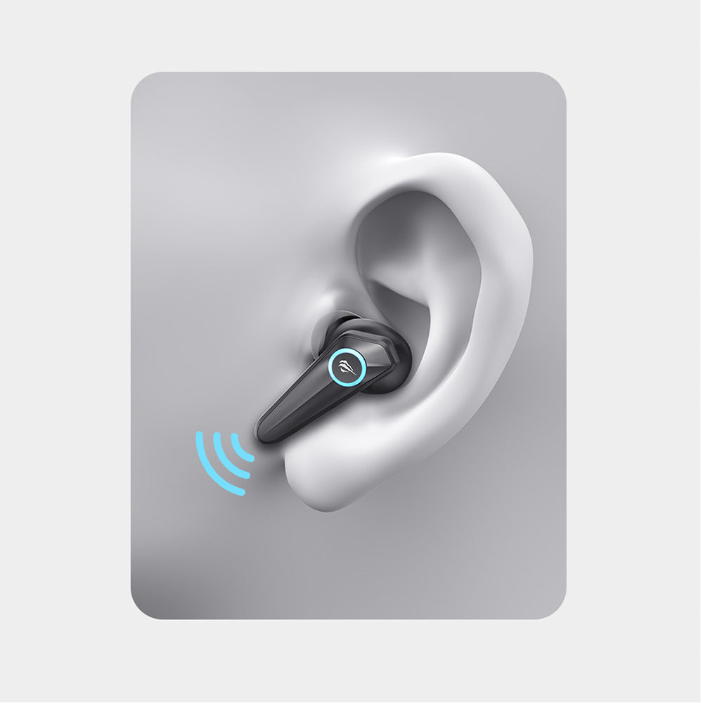 Handsfree Bluetooth HAVIT TW952 PRO RGB, TWS, Negro