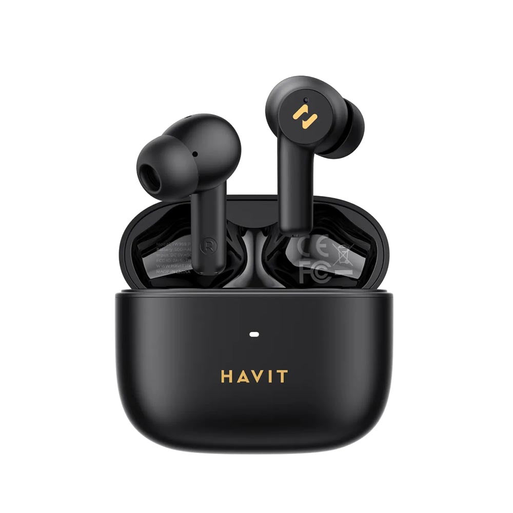 Auriculares Bluetooth manos libres HAVIT TW958 Pro, TWS, ANC, Negro