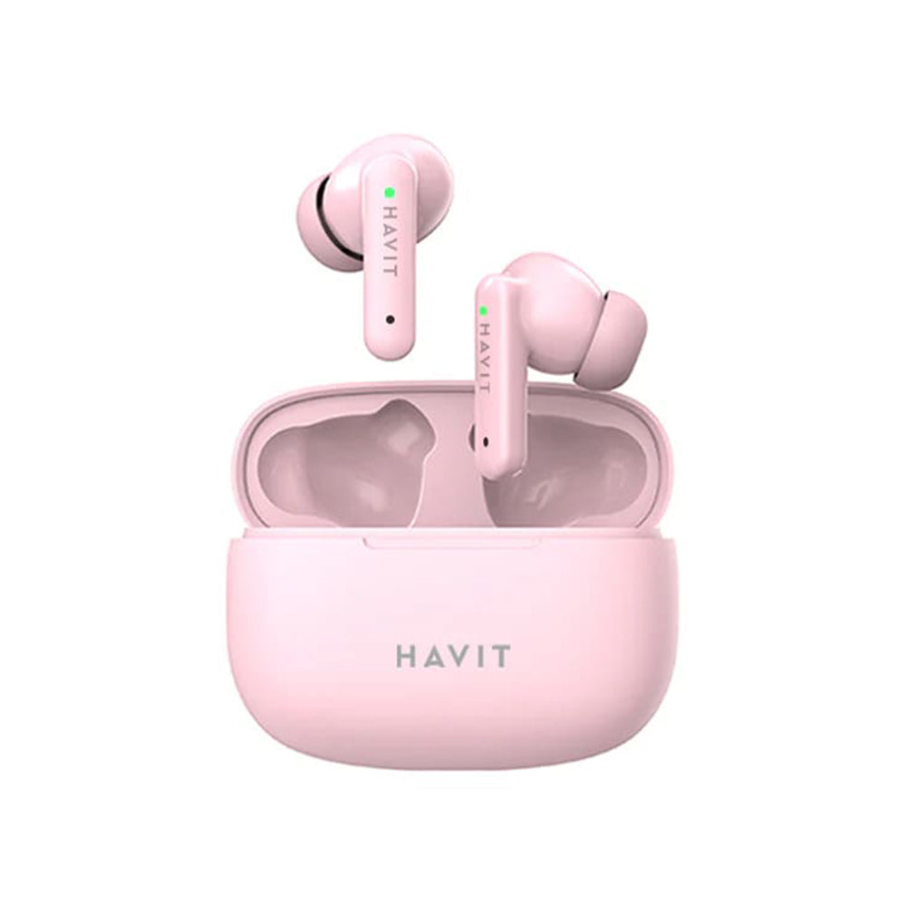Manos libres Bluetooth HAVIT TW967 Pro, TWS, Rosa