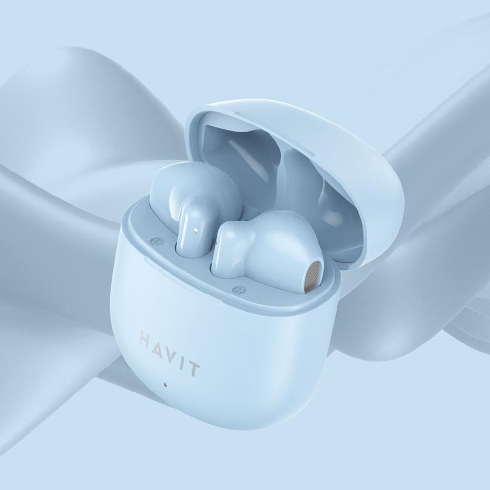 Handsfree Bluetooth HAVIT TW976, TWS, Blanco