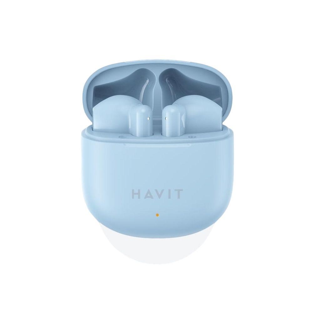 Manos libres Bluetooth HAVIT TW976, TWS, Azul