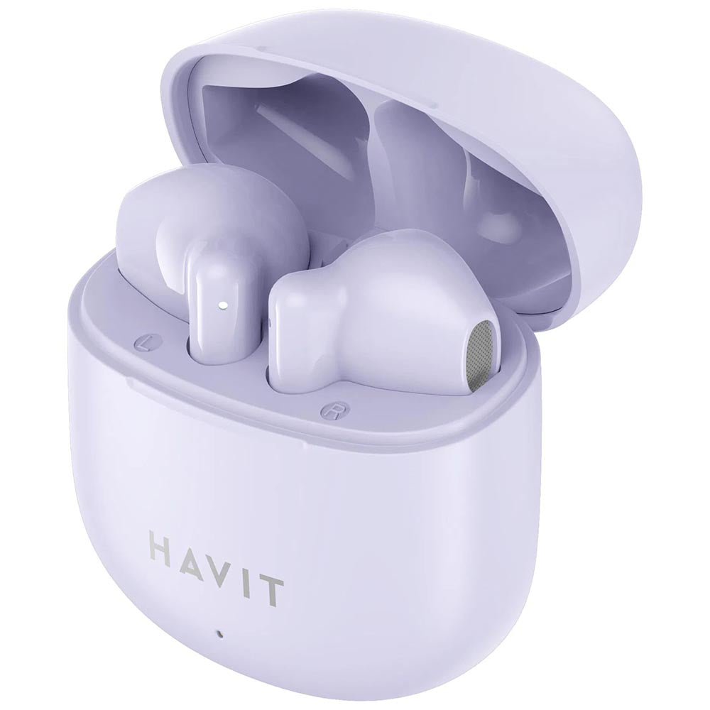 Manos libres Bluetooth HAVIT TW976, TWS, Morado