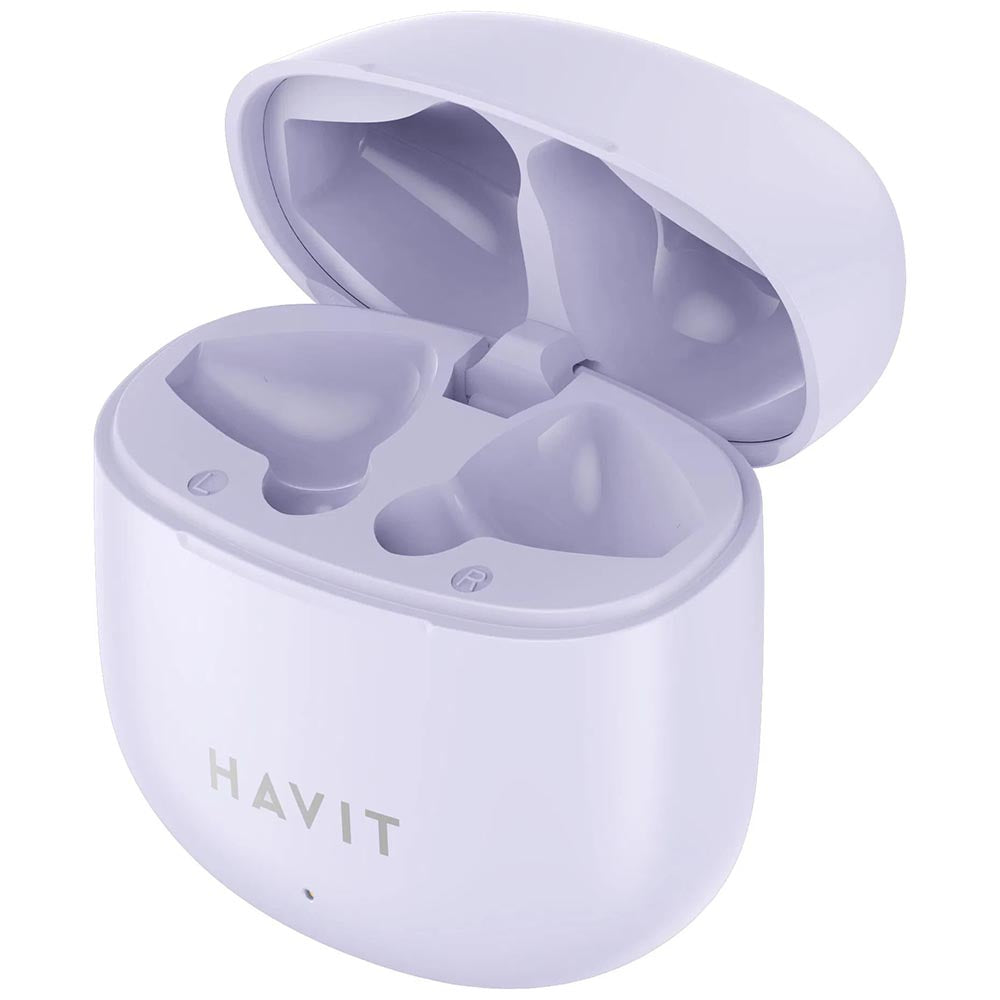 Manos libres Bluetooth HAVIT TW976, TWS, Morado