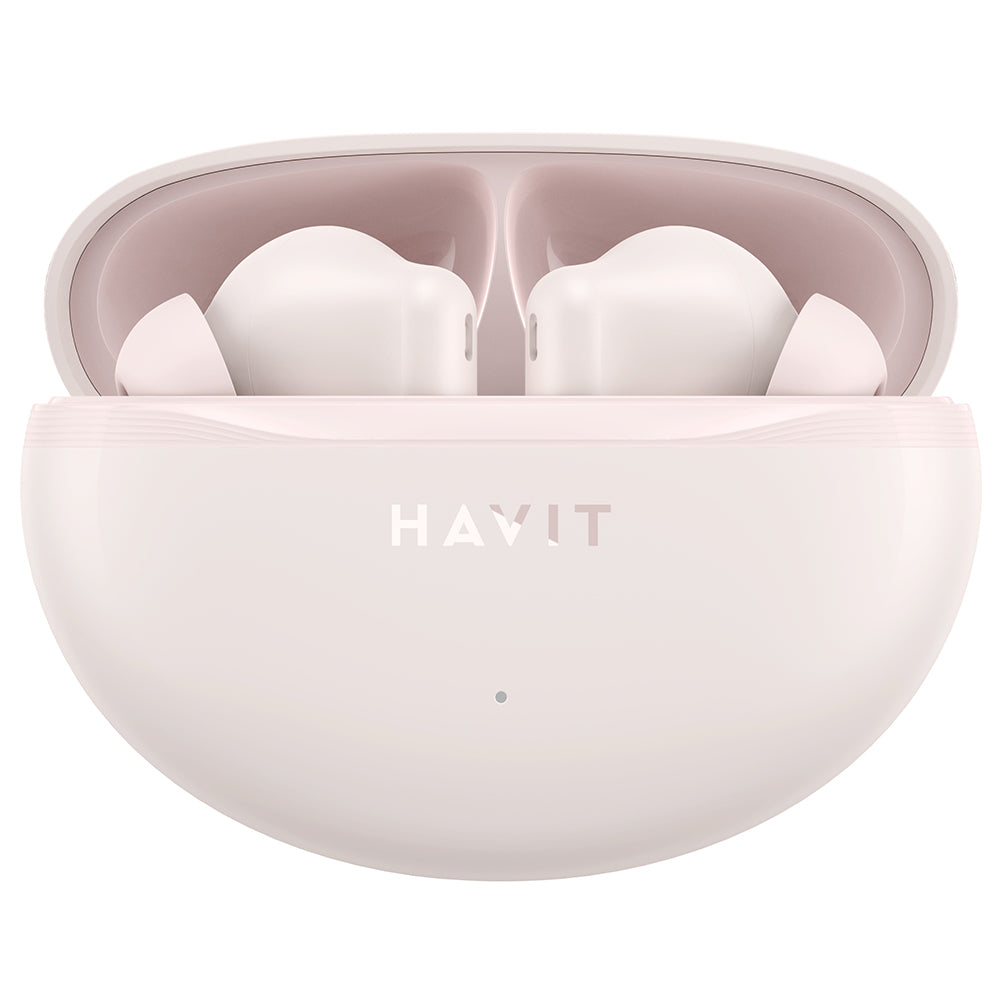 Handsfree Bluetooth HAVIT TW986, TWS, Rosa