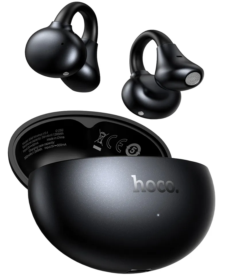 Handsfree Bluetooth HOCO EA8, TWS, Negro
