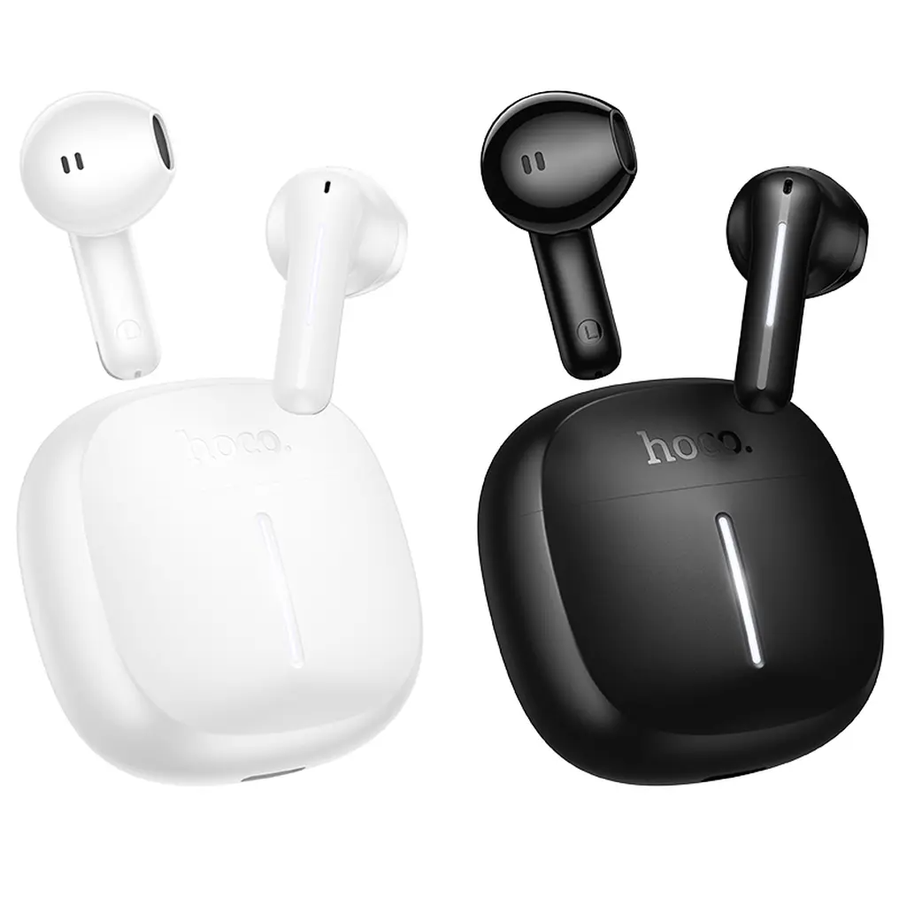 Manos libres Bluetooth HOCO EQ33, TWS, Blanco